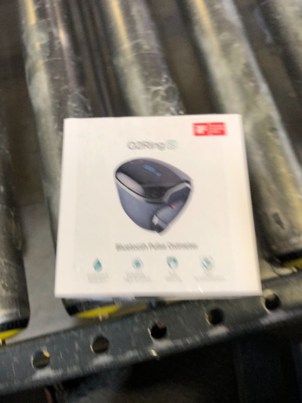 Photo 1 of Wellue O2Ring-S Oxygen Monitor with Vibration Reminder, Bluetooth Pulse Oximeter Tracks SPO2 and Pulse Rate, 24 hrs Battery Life, 4*10 Hours Built-in Memory, Rechargeable Pulse Ox with Free PC & APP