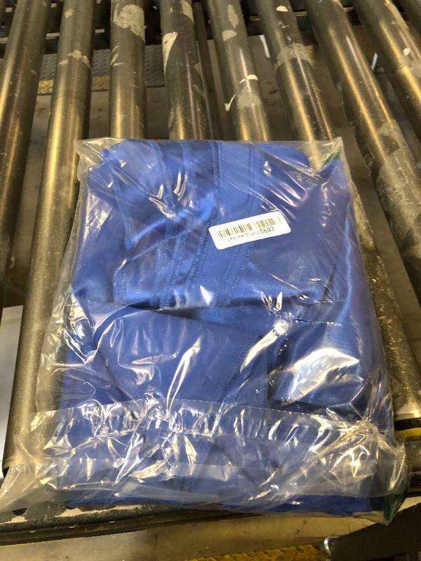 Photo 1 of 12 Pack Royal Blue Satin Table Runner 12x108 Inches Long, Silk-Like Smooth Table Decor for Wedding Prom Event Party