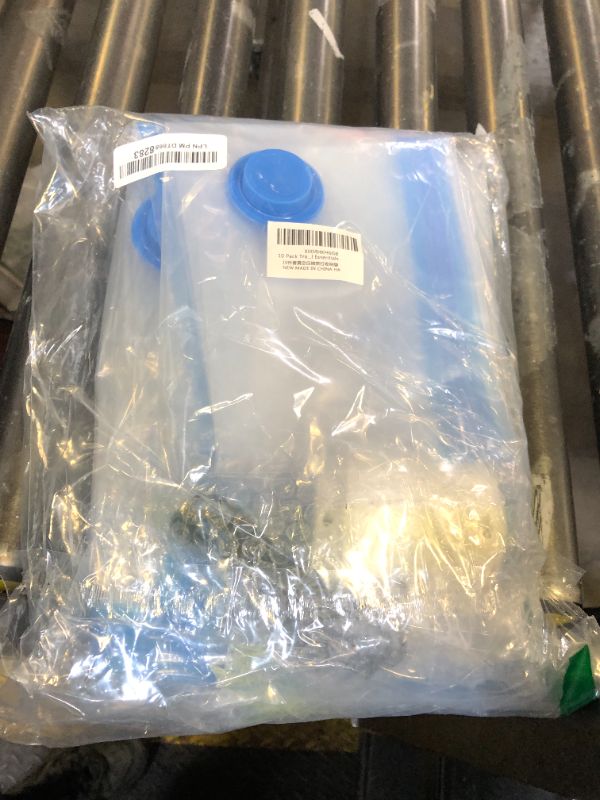 Photo 1 of 10 Pack Travel Vacuum Storage Bags With Electric Pump, Vacuum Seal Bags for Clothing, Vacuum Sealer Bags for Luggage, Travel Essentials