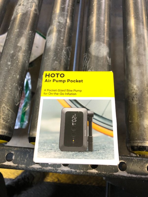 Photo 1 of HOTO Mini Bike Tire Pump, 25s Fast Inflate Bicycle Pump with Guage, 150PSI Portable Electric Bike Air Pump with Presta and Schrader Valve for Road Bike, Motorcycle, Mountain Bike