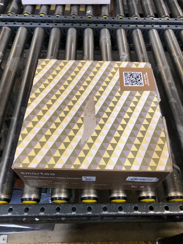 Photo 1 of Smartoo Dog Water Fountain for Large Dogs 7L/236oz Stainless Steel Dog Water Bowl Dispenser Automatic Pet Water Fountain, Multi-Filtration Pet Fountain with Ultra-Quiet Pump (Black)