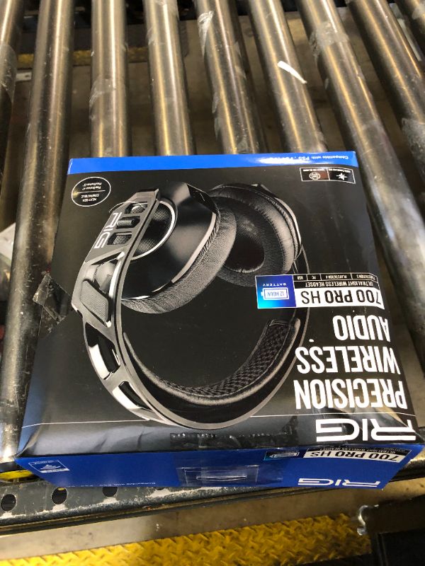 Photo 1 of RIG 700 PRO HS Wireless Gaming Headset for PlayStation PS4, PS5, Switch docked, PC - Hi-Fi Drivers - Spatial Audio - Ultra Lightweight - Durable - Removable Noise Canceling Mic (NOT Xbox Compatible)