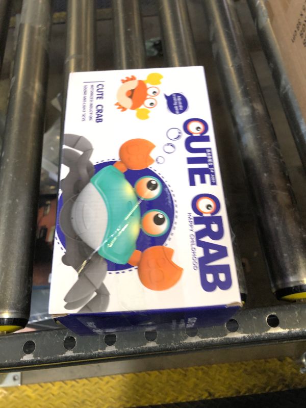 Photo 1 of XONTEUS Crawling Crab Baby Easter Basket Stuffers - Tummy Time for 6-12 Learning Crawl Toys 1 Year Old Boy Music Dancing Birthday Gifts Lights Walking for Toddler Toys