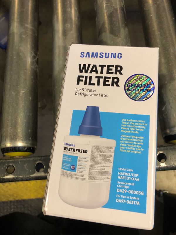 Photo 1 of Samsung Genuine DA29-00003G Refrigerator Water Filter, 1 Pack (Packaging may vary))