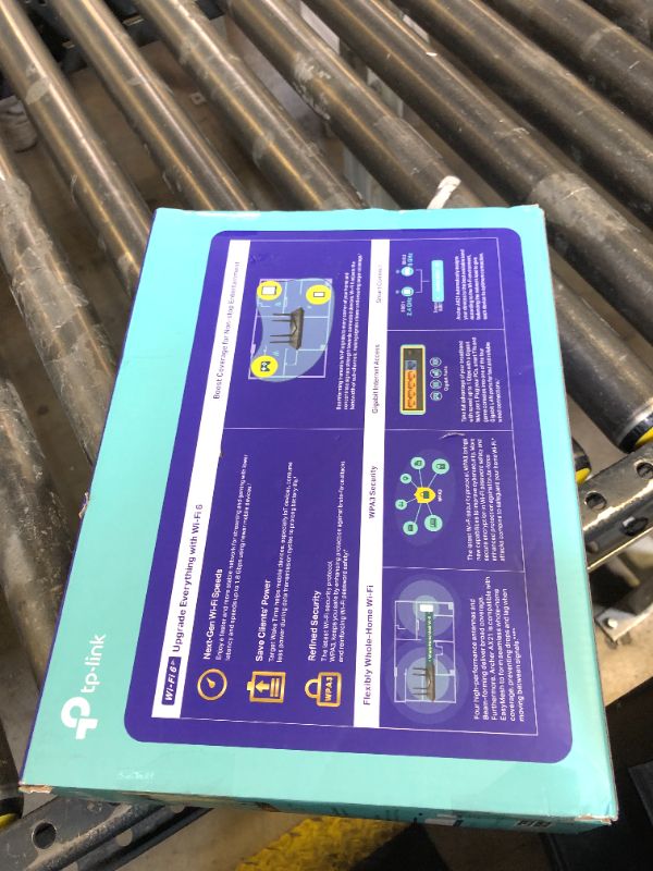 Photo 1 of TP-Link AX1800 WiFi 6 Router V4 (Archer AX21) – Dual Band Wireless Internet, Gigabit, Easy Mesh, Works with Alexa - A Certified for Humans Device