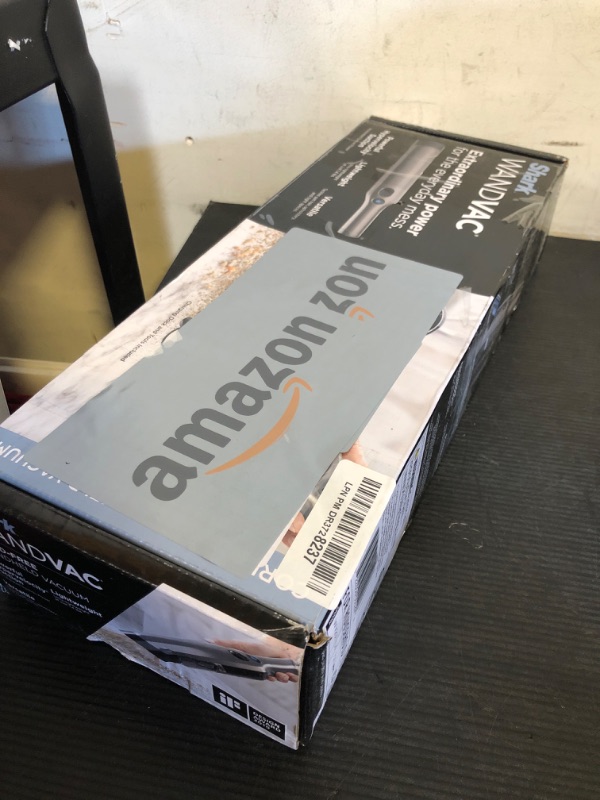 Photo 1 of Shark WV201 WANDVAC Handheld Vacuum, Lightweight at 1.4 Pounds with Powerful Suction, Charging Dock, Single Touch Empty and Detachable Dust Cup,Graphite, Slate