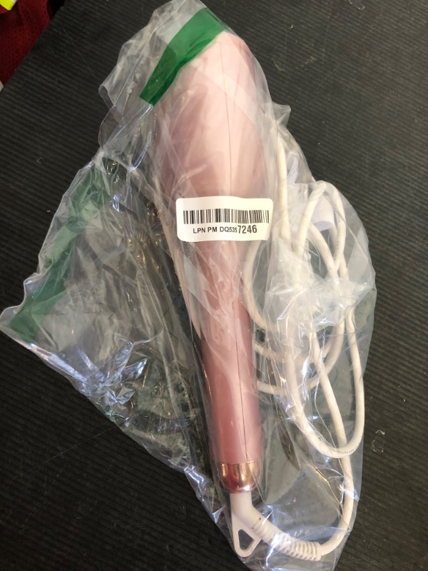 Photo 1 of Automatic Curling Iron, Hair Curler 1" Large Slot, 4 Temperature Settings, 12s-19s Timers, Dual Voltage, Anti-Scald, Anti-Tangle, Auto Shut-Off, LCD Display, Fast Heating Easy for Use, Pink