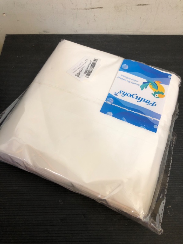 Photo 1 of 100PCS Bird Cage Liner Papers, Disposable Cage Paper Liners Precut Absorbent Cushion Pad Mat Accessories for Pet Bird Parrot (White)