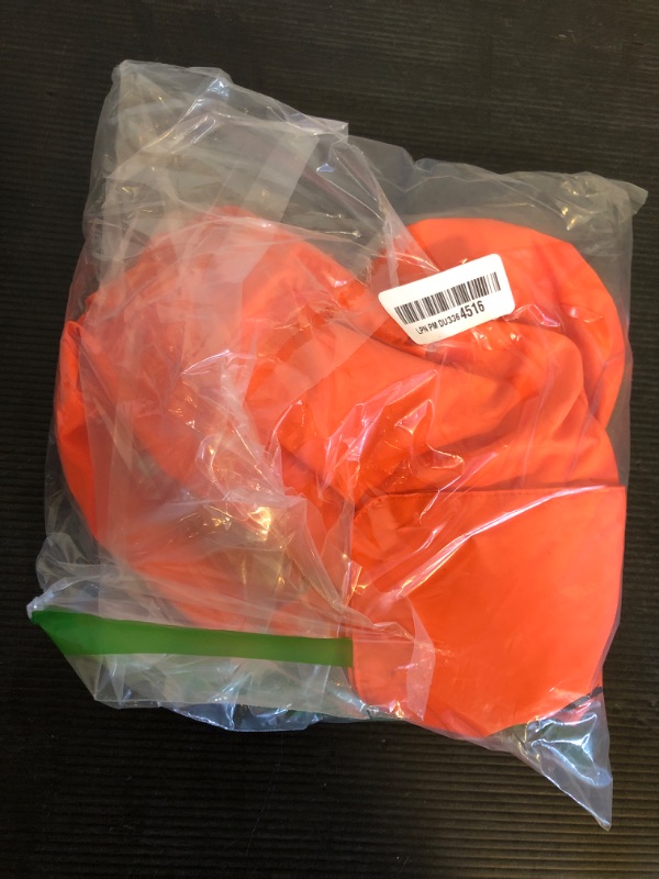 Photo 1 of SlowTon Dog Raincoat, Adjustable Dog Rain Jacket Clear Hooded Double Layer, Waterproof Poncho with Reflective Strip Straps and Storage Pocket for Small Medium Large Dogs Puppies(OR L)