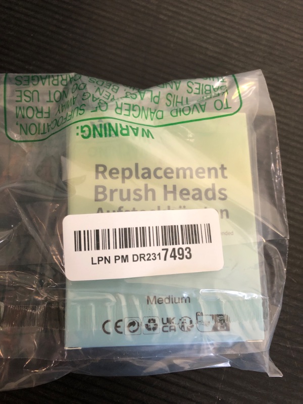 Photo 1 of Dada-Tech Baby/Kids Electric Toothbrush Replacement Heads for DT-BB1, DT-K6, SG-513, SG-977 - Pack of 4 (Medium)