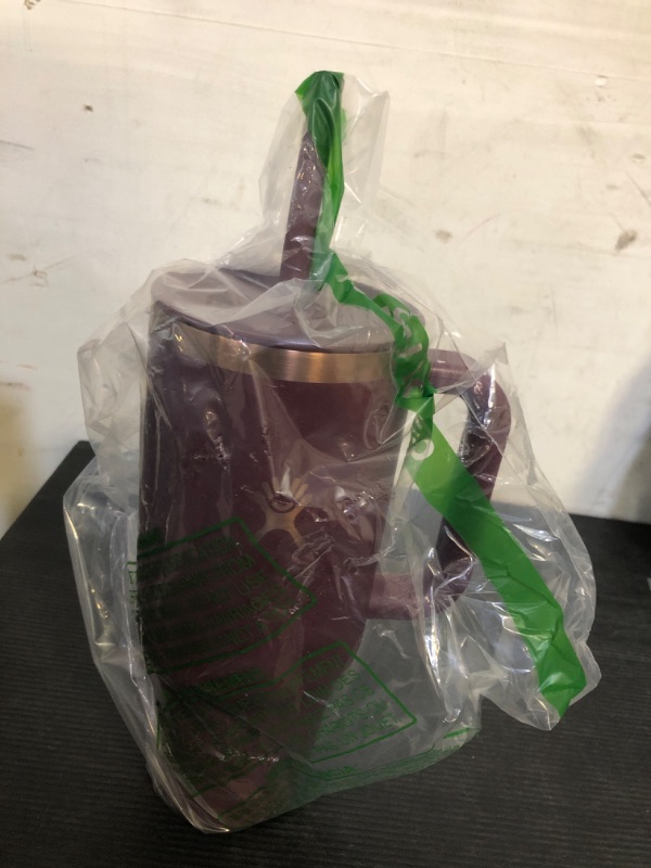 Photo 1 of Hydro Flask 40 Oz Travel Tumbler Black Cherry Rose Gold