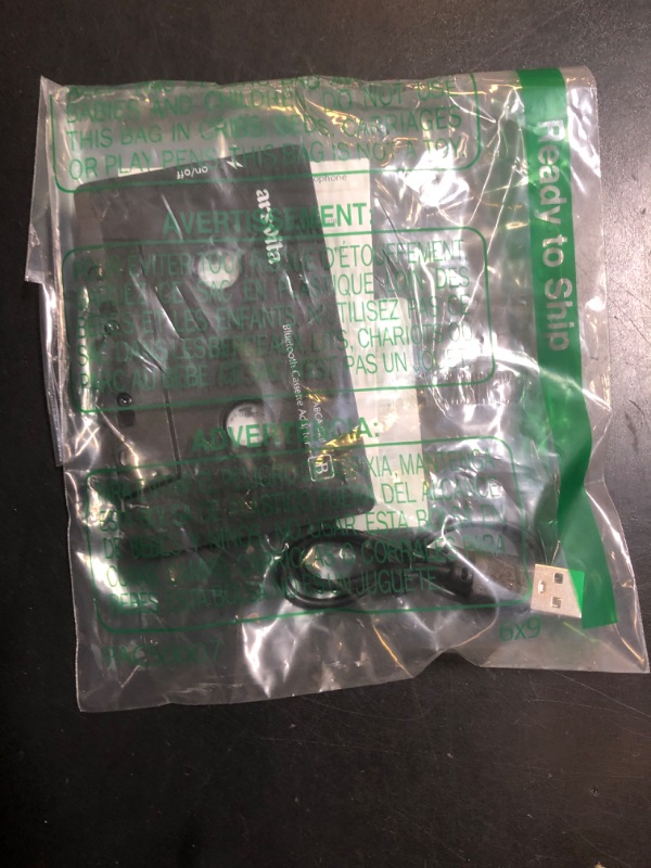 Photo 1 of arsvita Car Audio Bluetooth Wireless Cassette Receiver, Tape Player Bluetooth 5.0 Cassette Aux Adapter, Black