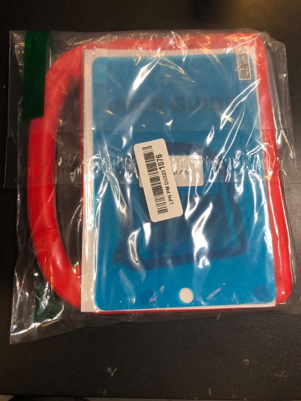 Photo 1 of SUPLIK Kids Case for iPad Mini 5/4/3/2/1 (7.9"), Durable Shockproof Protective Handle Bumper Stand Cover with 2*Screen Protectors for 7.9 inch Apple iPad Mini 5th/4th/3rd/2nd/1st Generation, Red