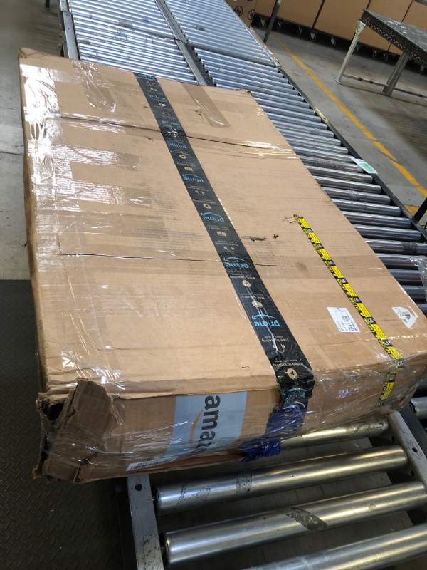 Photo 1 of LITTLE TREE 55-Inch L-Shaped Computer Desk, Reversible Computer Desk with Drawers and Storage Shelves, Corner Desk Gaming Desk Work Desk for Home Office, White