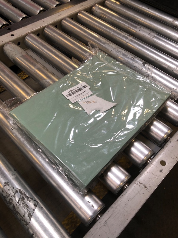 Photo 1 of 100 Pack Sage-Green Cardstock Blank Heavy Cards Stock 92LB Thick Paper for Invitations, Greeting Cards Making, Postcards, 8.5x11 inches