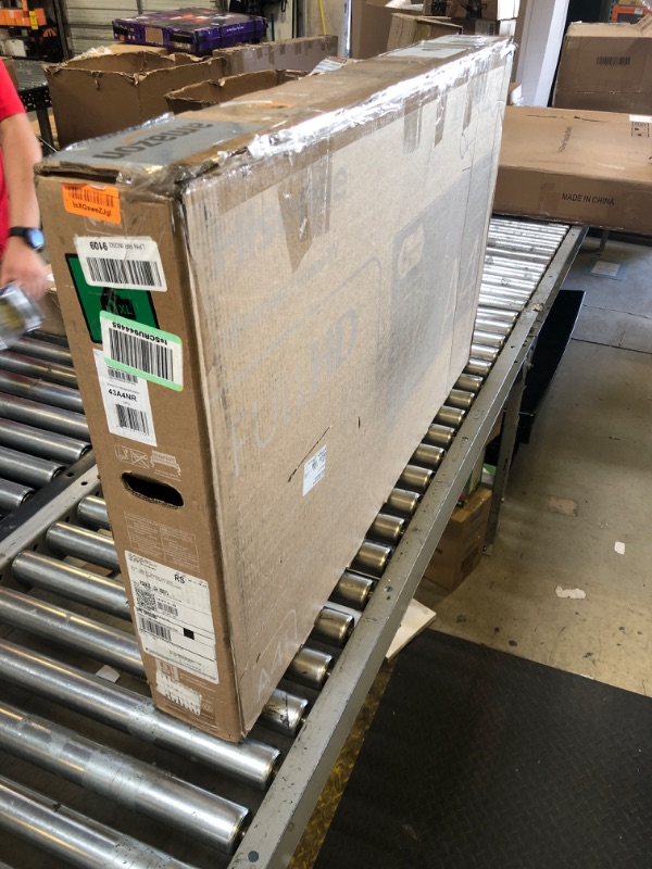 Photo 1 of Parts Only -- Hisense 43-Inch Class A4 Series FHD 1080p Smart Roku TV with Alexa Compatibility (43A4NR, 2024 Model) - Dolby Audio, Slim Bezel Design, Google Assistant