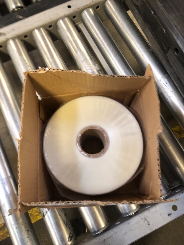 Photo 1 of Clear Produce Poly Bag On A Roll for Bread, Meat and Groceries - 4"x6" - 2500 Bags - 1 Roll Per Case - 1.0 mil