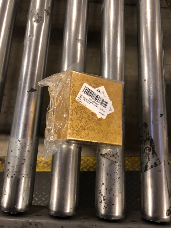 Photo 1 of VALICLUD Pumpkin Carriage Hinged Jewelry Trinket Box Silver Rhinestone Pumpkin Jewelry Display Holder for Grils Women