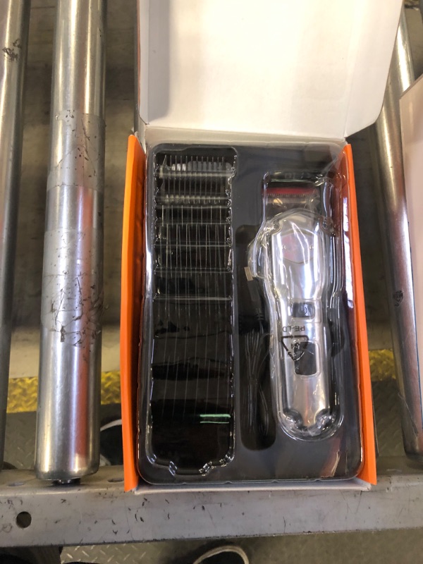 Photo 1 of oneisall Dog Clippers for Grooming for Thick Heavy Coats/Low Noise Rechargeable Cordless Pet Shaver with Stainless Steel Blade/Waterproof Dog Shaver for Dogs Pets and Animals (Sliver)