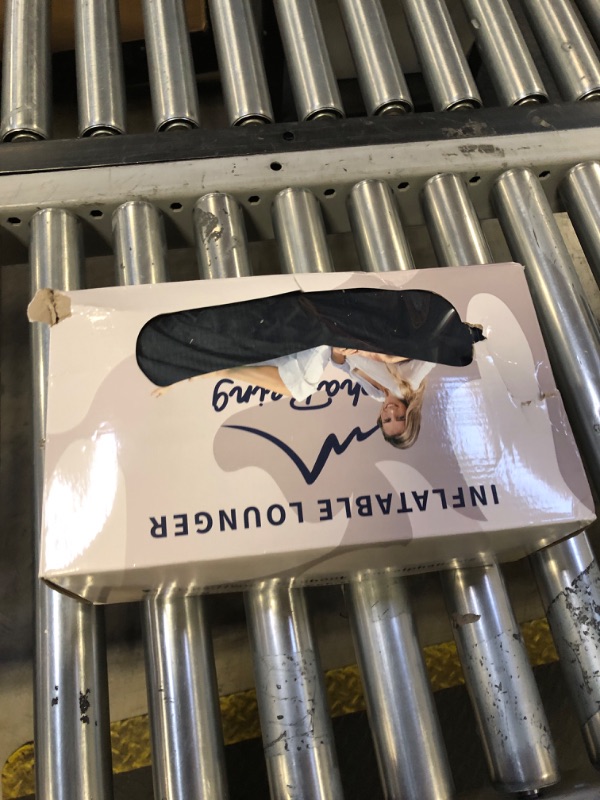 Photo 1 of AlphaBeing Inflatable Lounger Beach Chair Accessories, Air Sofa Hammock Inflatable Couch for Camping Backyard Lakeside with Compression Sacks, Ideal Outdoor Gifts for Adults