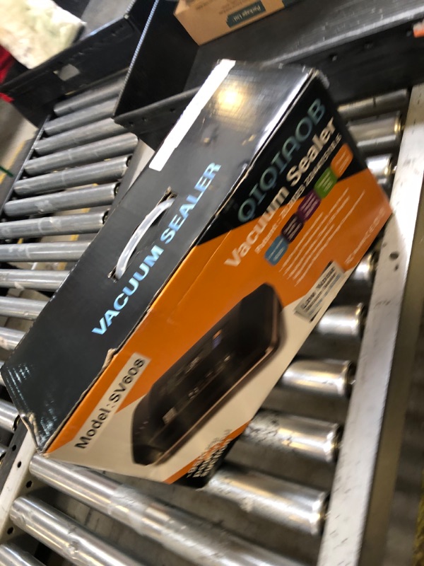 Photo 1 of 95kpa Vacuum Sealer Machine,Commercial Full Automatic Food Sealer,Powerful Sealing System with Double Heat Seal,Bags Storage, Easy-Lock Handle,Build-in Cutter,1 Bag Rolls and 10 pcs Pre-cut Bags