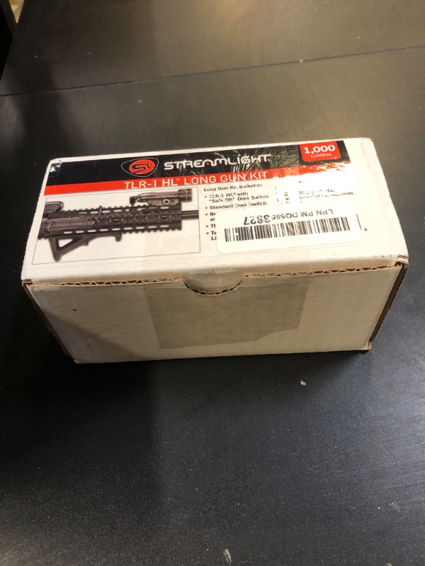 Photo 1 of Streamlight 69889 TLR-1 HL 1000-Lumen Weapon Mounted Light with Dual Remote Kit Includes Dual Remote Pressure Switch, Safe Off Door Switch, Mounting Clips, Black