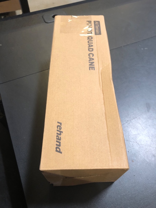 Photo 1 of REHAND Walking Cane for Men & Women - Foldable, Adjustable, Lightweight, Self Standing Pivot Walking Cane, Soft Handle Grip, with Travel Bag, Walking Sticks for Seniors & Adults (Black)