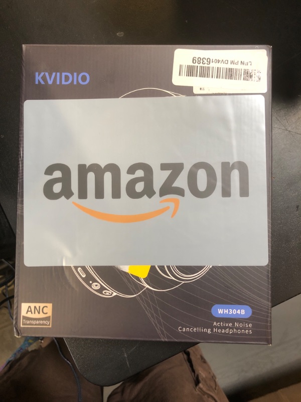 Photo 1 of KVIDIO Active Noise Cancelling Headphones, 70 Hours Playtime Bluetooth Headphones Wireless with Microphone, Transparency Mode, Deep Bass and Hi-Fi Stereo Sound Over Ear Headphones for Travel Office