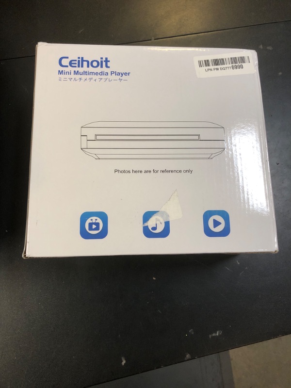 Photo 1 of Ceihoit Mini HD DVD Player, CD Players for Home, DVD Players for TV, HDMI and RCA Cable Included, Up-Convert to HD 1080p, All Region, Breakpoint Memory, Built-in PAL/NTSC, USB 2.0