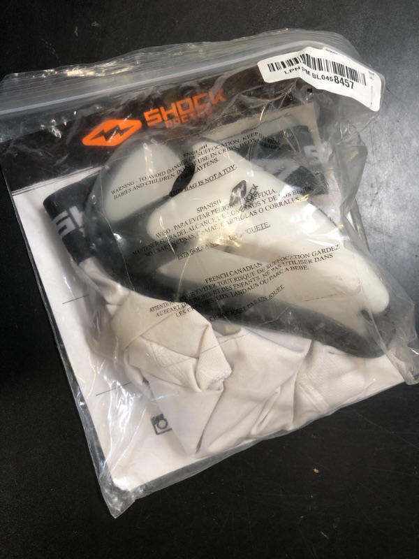 Photo 1 of Shock Doctor Compression Shorts Men, Protective Bio-Flex Cup, Moisture-Wicking, Vented Protection. Adult Men Sizes. White