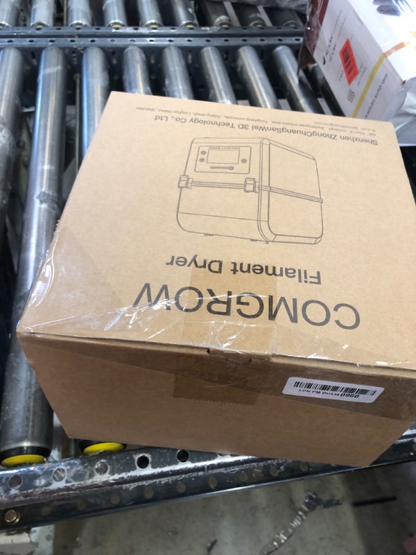 Photo 1 of Comgrow 3D Printer Filament Dryer Box, Comgrow 3D Filament Storages, Keeping Filaments Dry During 3D Printing, Compatible with 1.75mm/2.85mm PLA ABS Material, Filament Dehydrator, Spool Holder