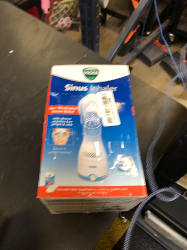 Photo 1 of Vicks Sinus Inhaler - Non-Medicated Steam Relief for Allergies, Congestion, Cough & Colds, Vocal Steamer, Soothes Nasal & Throat Passages, Works with VapoPads (1 Included), FSA & HSA Eligible                            