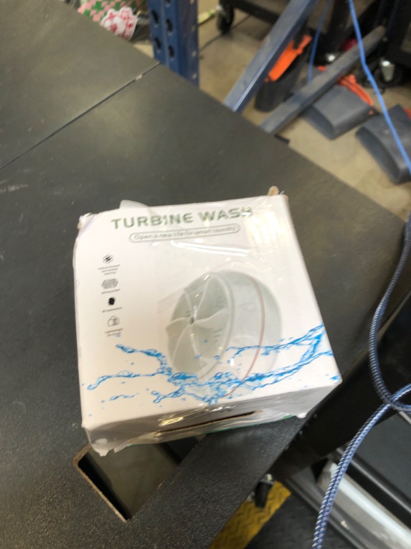 Photo 1 of Mini portable USB Washing Machine | Sink Washing Machine Ultrasonic Turbo Washer for Clothes and Dishes. Perfect for Travel, Business, Camping, Home, College, RV, and Apartments