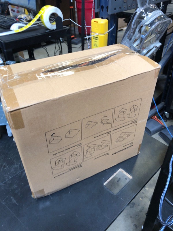 Photo 1 of Serwrsw 25 Pack Trading Card Storage Boxes 14x4x3, White Cardboard Storage Boxes for Baseball Football Basketball Sports Cards, Each Box Holds 400 35PT Cards or 240 35PT Toploaders