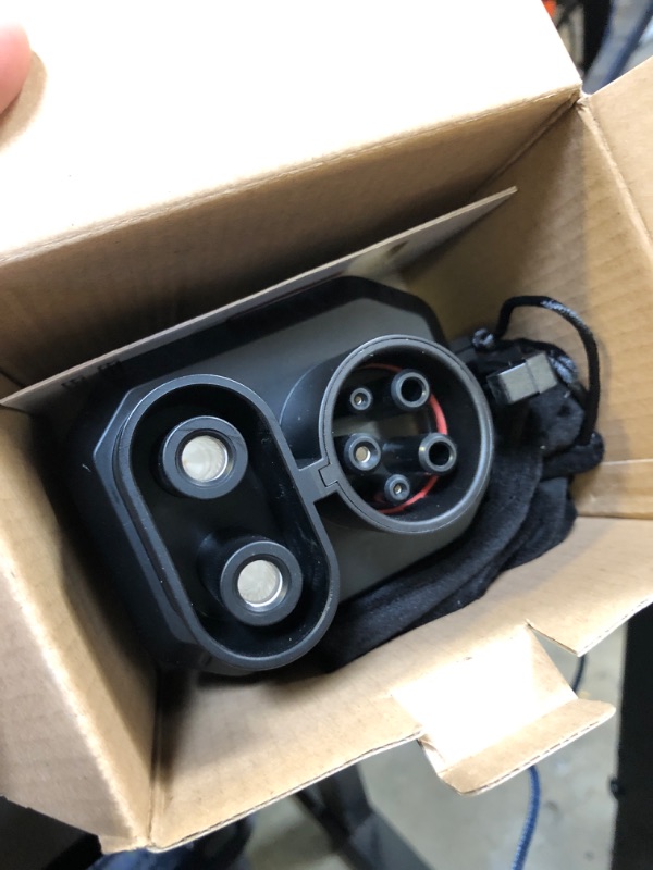 Photo 1 of 2025 Upgraded for Tesla Supercharger to CCS1 Charger Adapter, Max 500A 1000V Fast Charge NACS to CCS Electric Vehicle Charging Adapter Compatible with Tesla Supercharger, Fit for Rivian,Ford,GM EVs