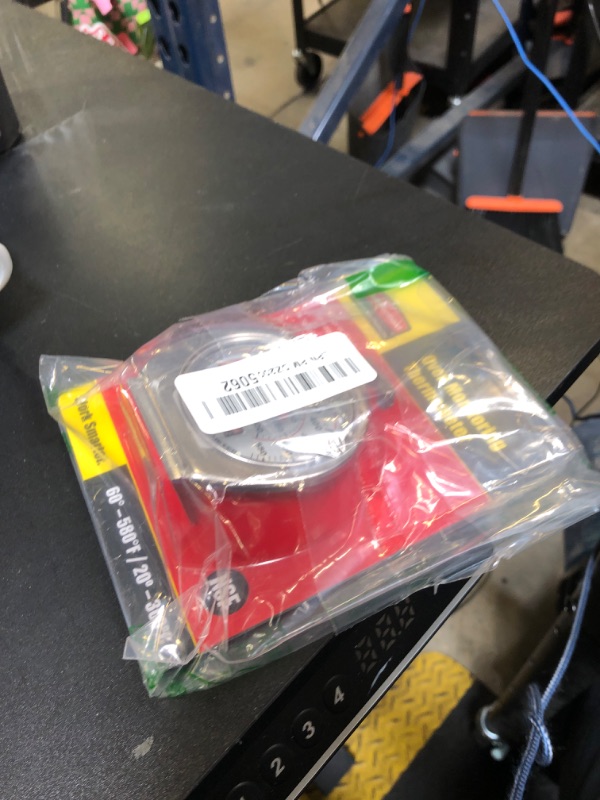 Photo 1 of Rubbermaid Commercial Products Stainless Steel Monitoring Thermometer, Safe for Inside Oven/Grill/Smoker, 60-580°F Range, Easy to Read Food Thermometer For Food Resturant/Home Cooking