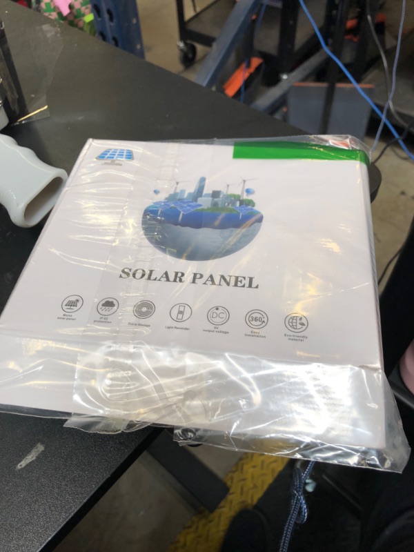 Photo 1 of 6W Solar Panel Compatible with Google Nest Camera Outdoor & Indoor (Battery Version), Solar Power Charger for Google Nest Cam with Indicator Light,13ft Cable IP66 Weatherproof Solar Panel