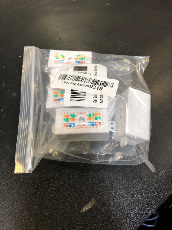 Photo 1 of Cat 6 Junction Box 5 Pack Cat5e Splice Connector Unshielded, Punch Down Type