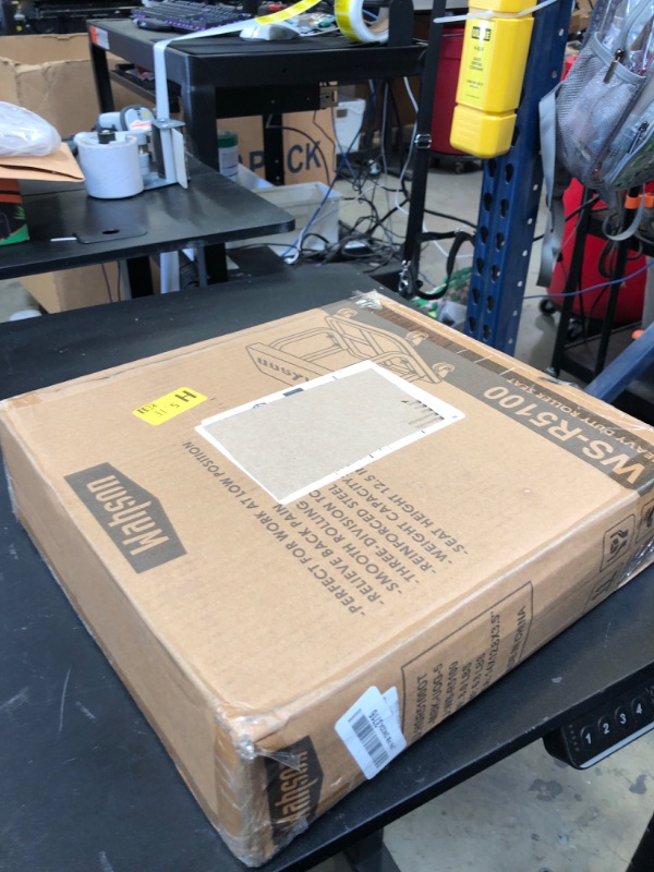 Photo 1 of Wahson Garage Roller Seat, Upgraded Version, Rolling Shop Mechanic Creeper/Shop Stool with Tool Tray Storage, Medium Size