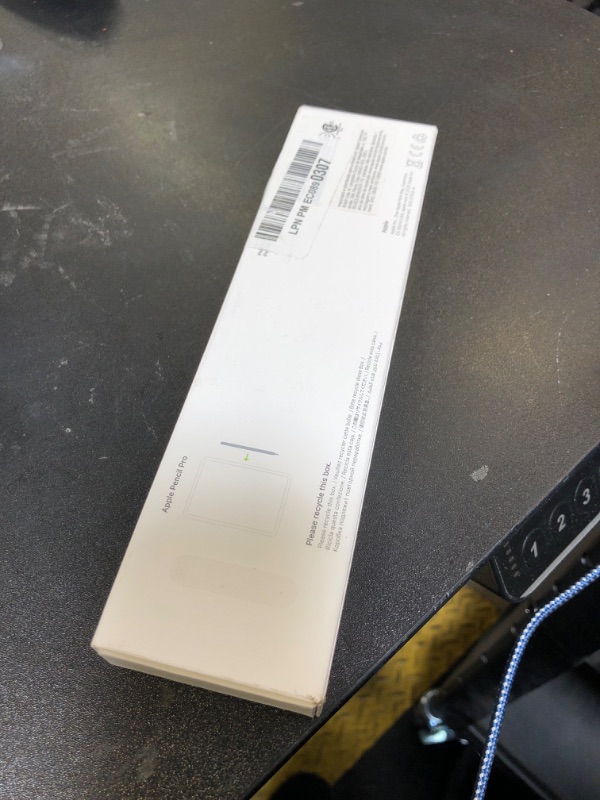 Photo 1 of Apple Pencil Pro: Latest Model - Device Compatibility Check Required - Pixel-Perfect Precision, Tilt and Pressure Sensitivity, Perfect for Note-Taking, Drawing, and Art. Charges and Pairs Magnetically