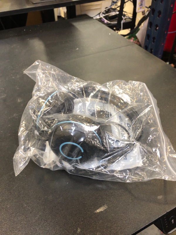 Photo 1 of Cyber Acoustics 3.5mm Stereo Headset (AC-5002) with Noise Canceling Microphone for PCs, Tablets, and Cell Phones in The Classroom or Home
