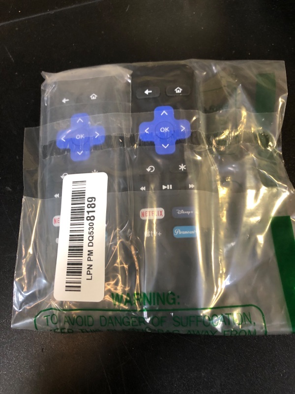 Photo 1 of (2 Pack) Replacement Remote for Roku Box,for Roku Express,for Roku Premiere,for Roku Player,for Roku1/2/3/4,(NOT for Stick and TV or Game)