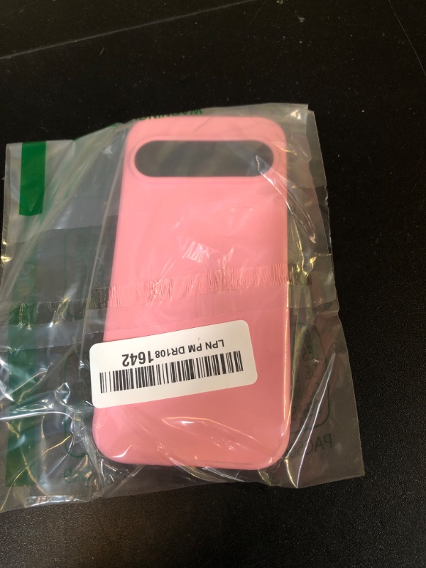 Photo 1 of LoeoeL Silicone Case for Google Pixel 9/9 Pro, Ultra Thin Slim Minimalist Soft Rubber Gel Matte Phone Case for Women Men, Cute Girly Aesthetic Protective Case with Camera Cover, Light Pink