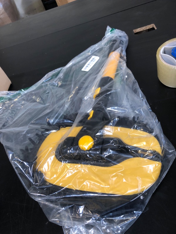 Photo 1 of 15°Curved Car Wash Brush with Long Handle 43" Extension Pole RV Truck Microfiber Cleaning Mop Auto SUV Wheel Boat Exterior Interior Detailing 2 in 1 Carwash Duster Not Hurt Paint Scratch Free