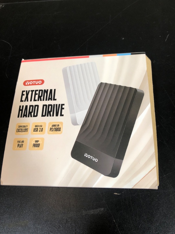 Photo 1 of YOTUO Portable External Hard Drive 1TB Storage Expansion HDD USB 3.0 USB-C for PC, Mac, Desktop, Laptop, Phone, PS4, PS5, PlayStation, Xbox One, Xbox 360, Xbox Series X/S, Android, Office & Game