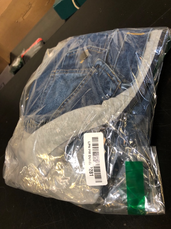 Photo 1 of Boys Denim Hooded Jeans Jacket Coat Kids Children Zipper Windproof Hoodie Outerwear, Blue, Size 8-9 Years(Tag140)