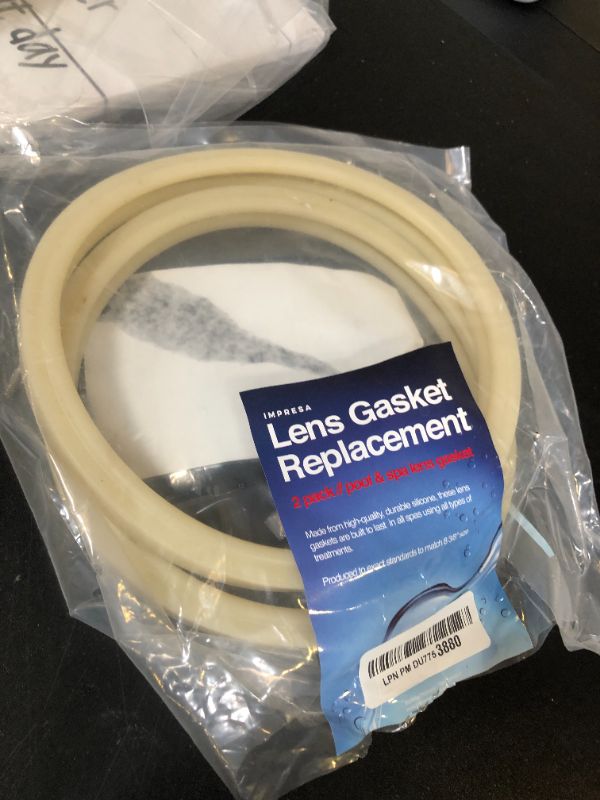 Photo 1 of [2 Pack] Maplefield Light Lens Gasket Compatible with Pentair 8 3/8" 79101600Z - Exact Replacement for IntelliBrite Lights, for AmeriLite Lights and for Sam AmerLite Lights in Pools and Spas