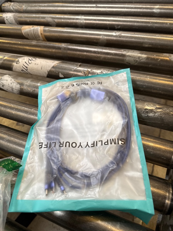 Photo 1 of 100W USB C to Multi Fast Charging Cable 3M/10Ft [MFi Certified] Fast Charging Cord USB C/A to Micro USB+Lightning(Data)+Type C(Data) Connectors, Multiple Charger Cable for Laptop/iPhone/Pad/Android