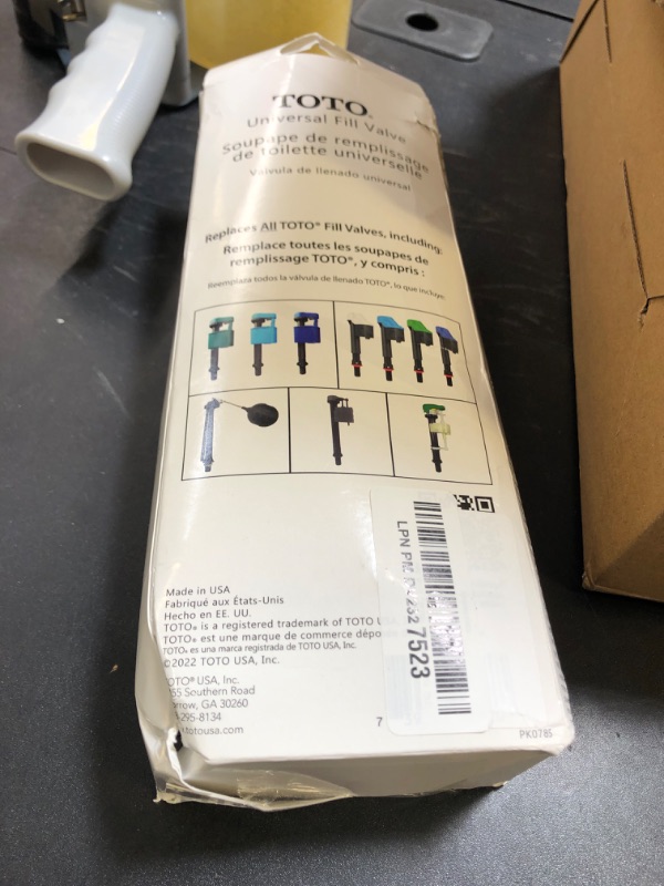Photo 1 of TOTO TSU99A.XR Fill Valve, Blue