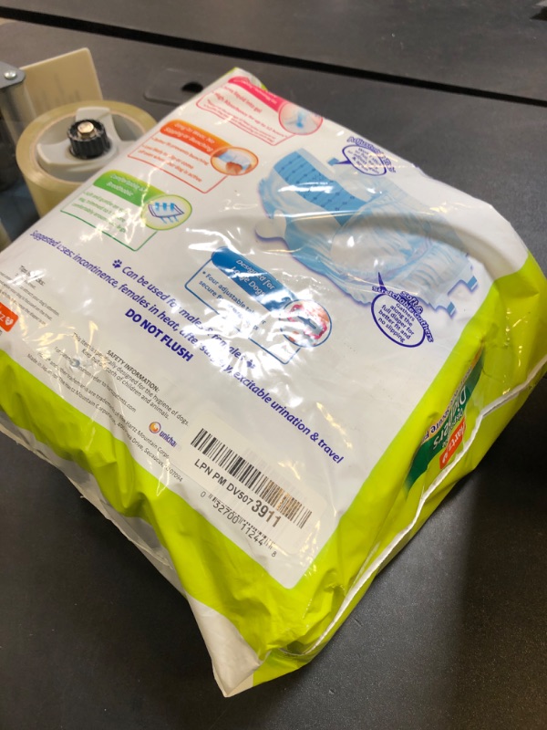 Photo 1 of New! Hartz® Comfitables® Disposable Dog Diapers, Size XL 5 count, Comfortable & Secure Fit, Easy to Put On, Super Absorbent Male and Female Diaper